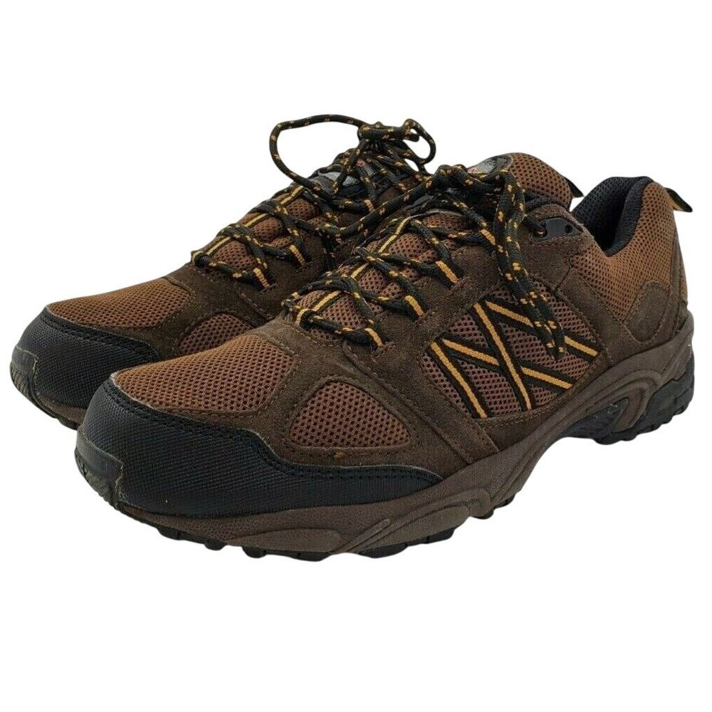 Wenger Swiss Military Shoes Men's Size 10 Lace Ups Tan LEATHER Rubber Sole